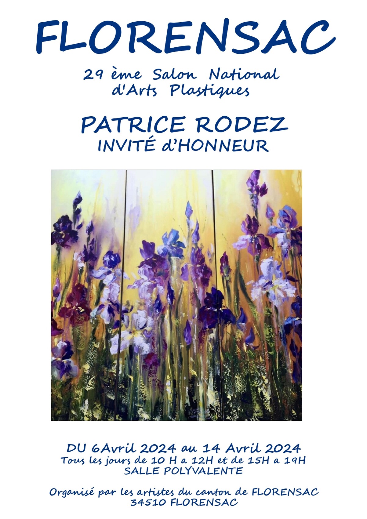 29&egrave;me Salon National d'Arts Plastiques de Florensac