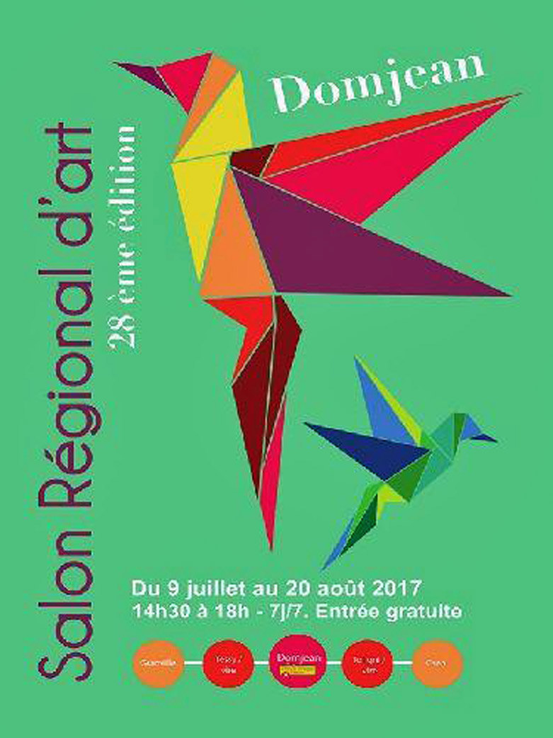 EXPOSITION AU SALON REGIONAL D'ART DE DOMJEAN 2017