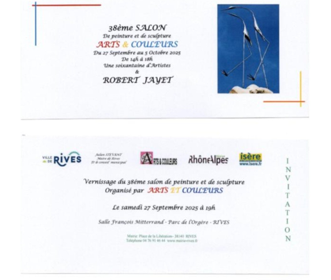 Exposition &agrave; Rives Is&egrave;re