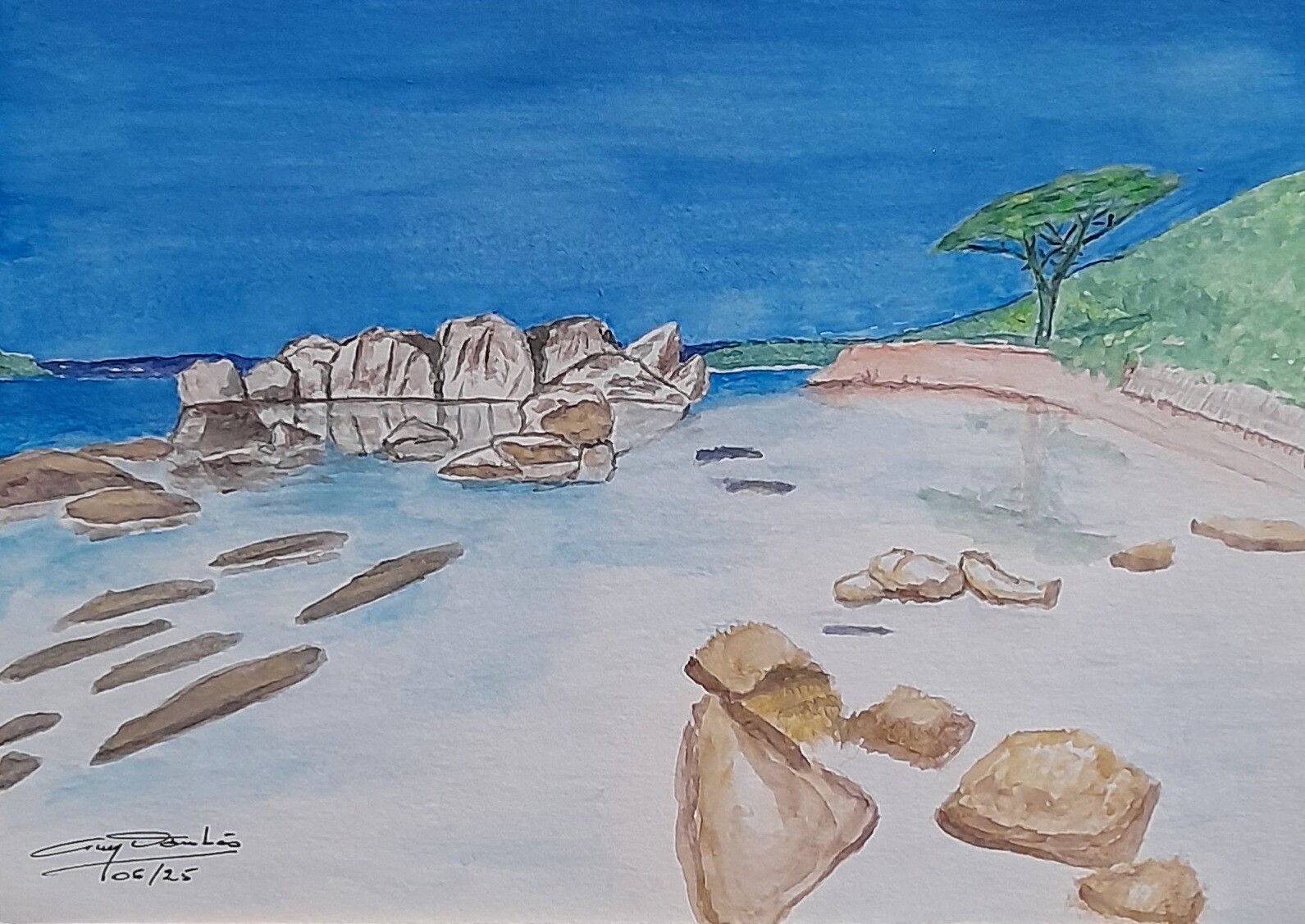 Plage de Palombaggio (Corse)