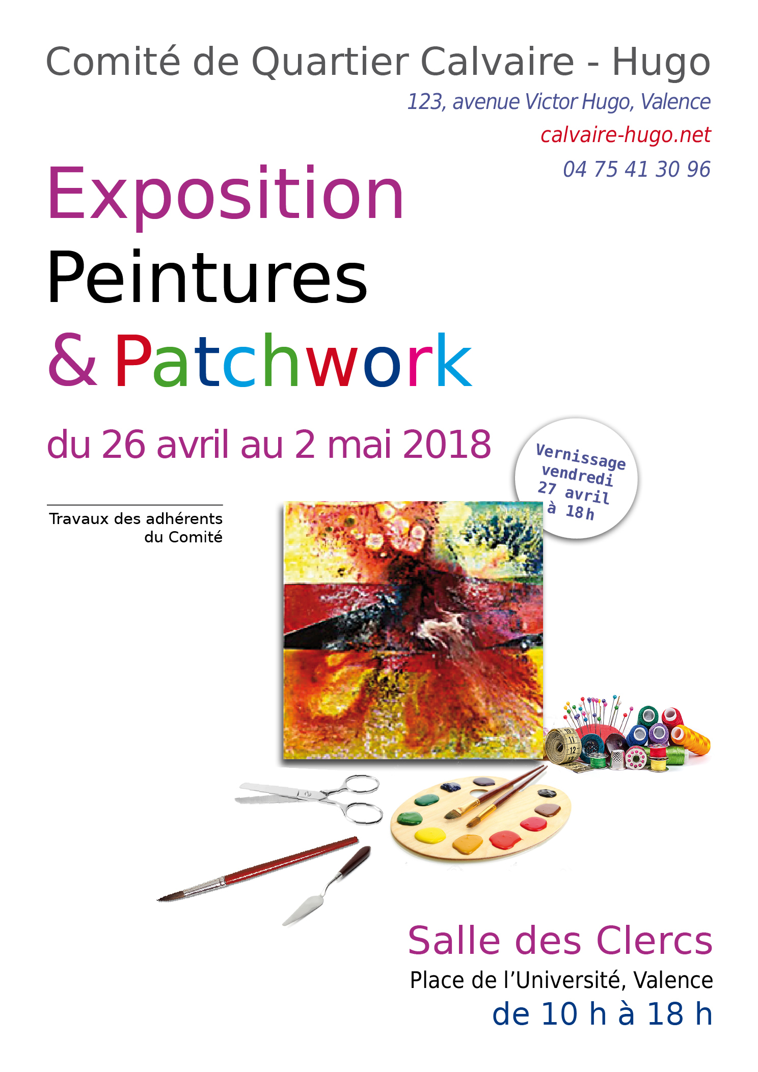 Expo  peintures & Patchwork