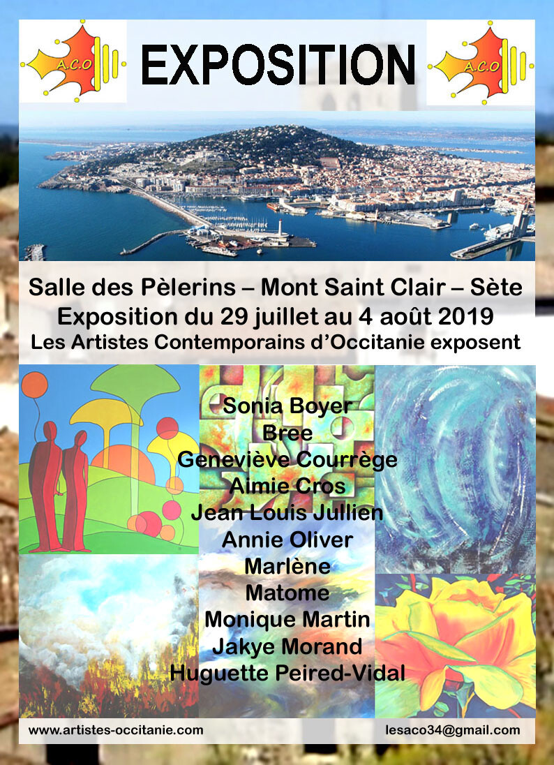 Exposition à la Salle des Pèlerins - Mont St Clair - Sète
