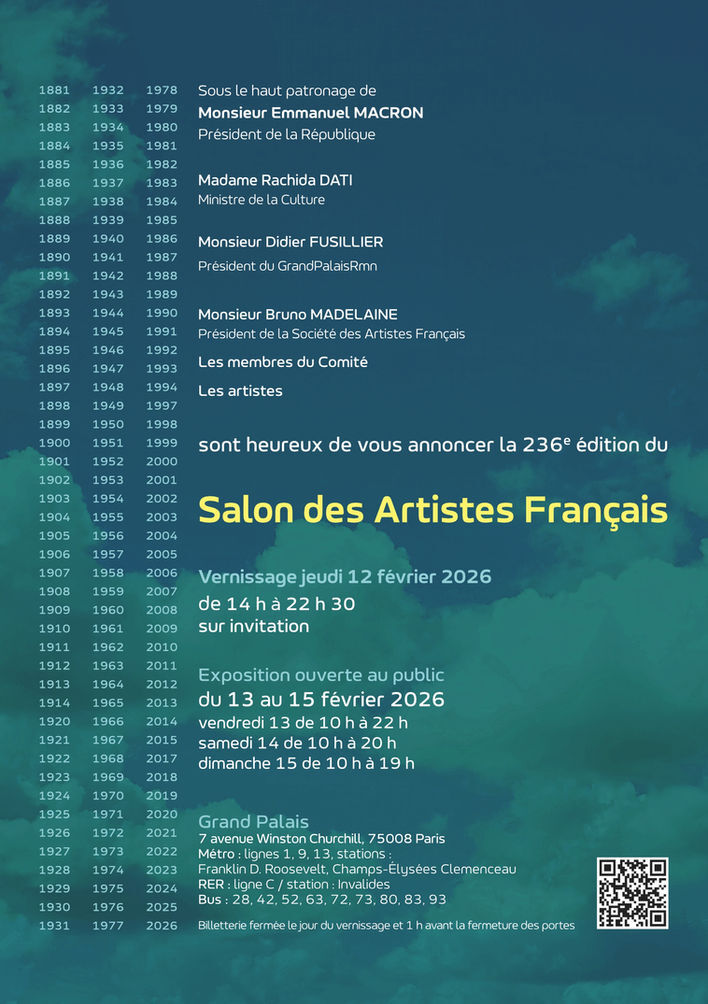 salon artistes francais