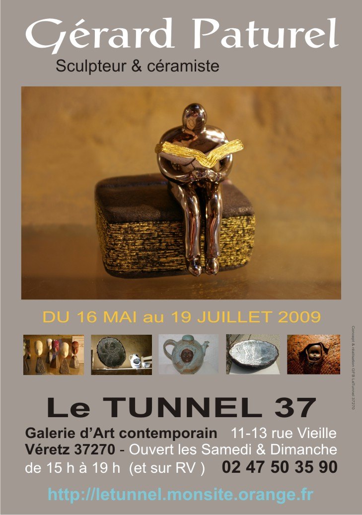 Exposition Art Contemporain Tours - Céramiques - Gérard Paturel