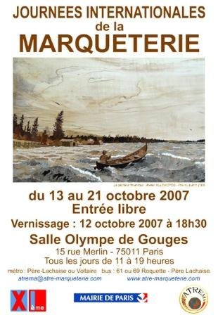 Journ&eacute;es Internationales de la Marqueterie 2007