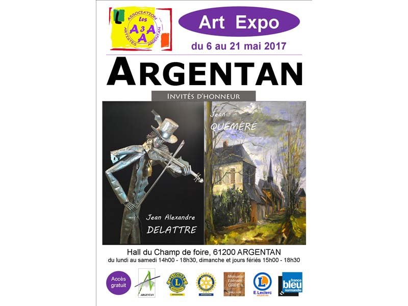 EXPOSITION ART EXPO 2017 à ARGENTAN