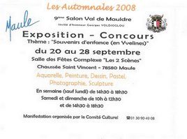 Les automnales 2008-9èm Salon du Val de Mauldre