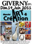 Marché d'Art et Création  à Giverny (27)