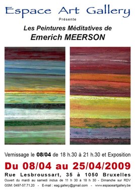Les Peintures Méditatives de Emerich MEERSON