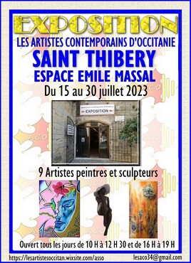 Expo Artistique de l'association «Les artistes contemporains d'occitanie»