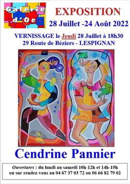 La Galerie d'Oc expose Cendrine Pannier