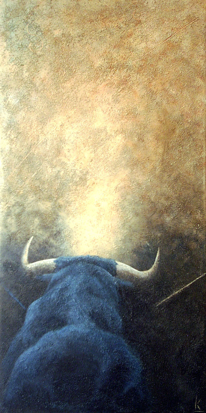 El toro azul