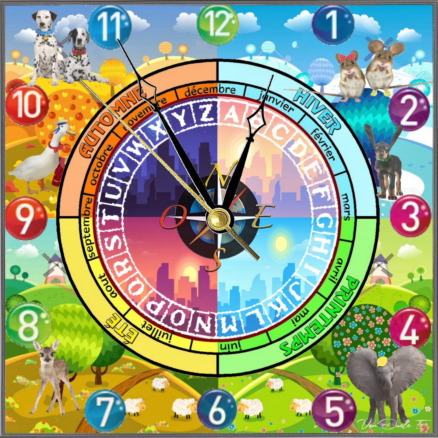 Autre Horloge enfants