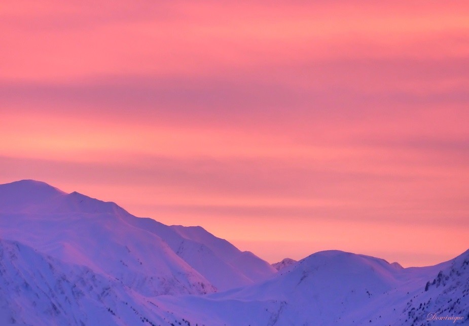 Photo Crépuscule sur la Montagne.