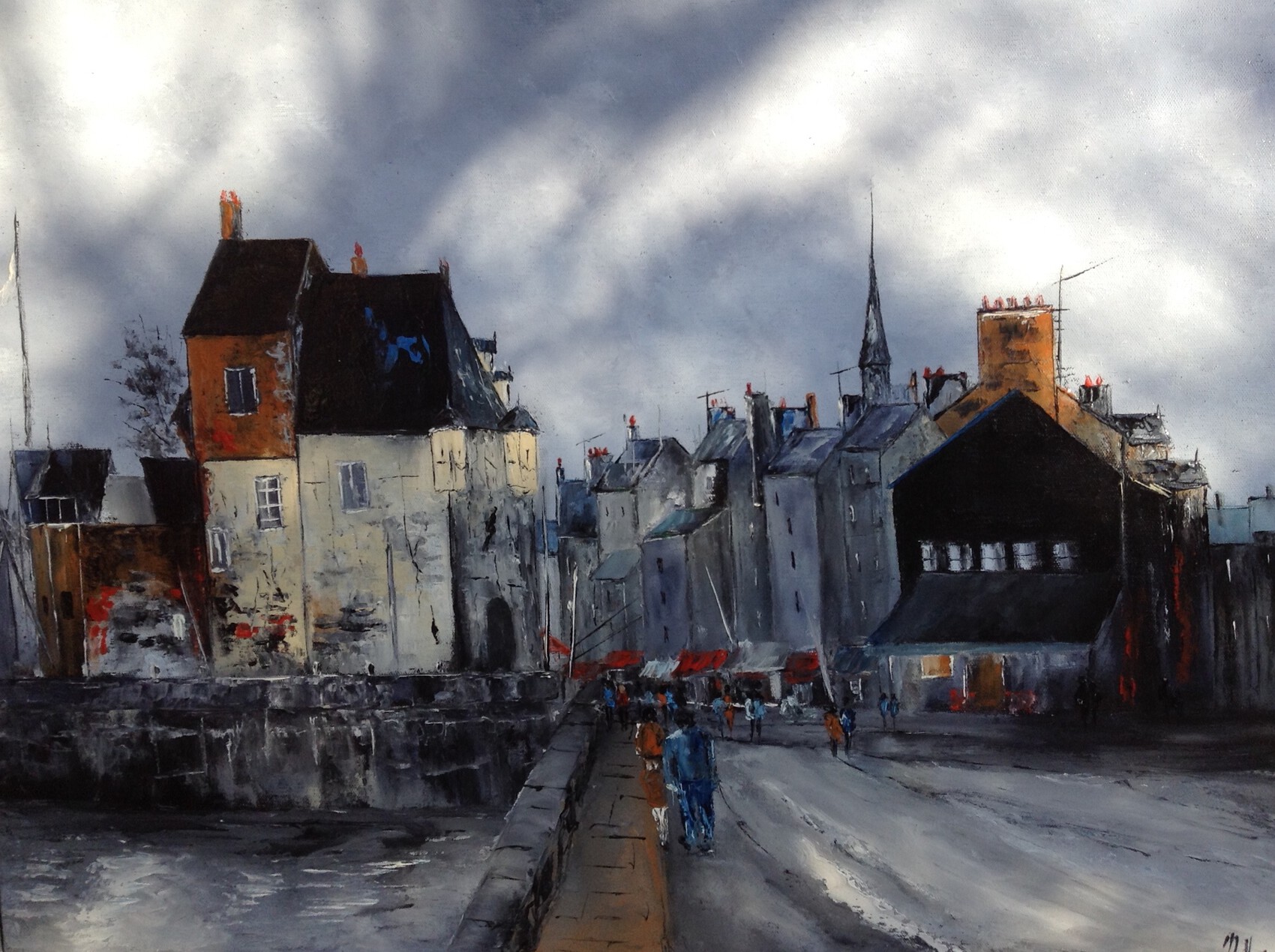 Peinture Honfleur