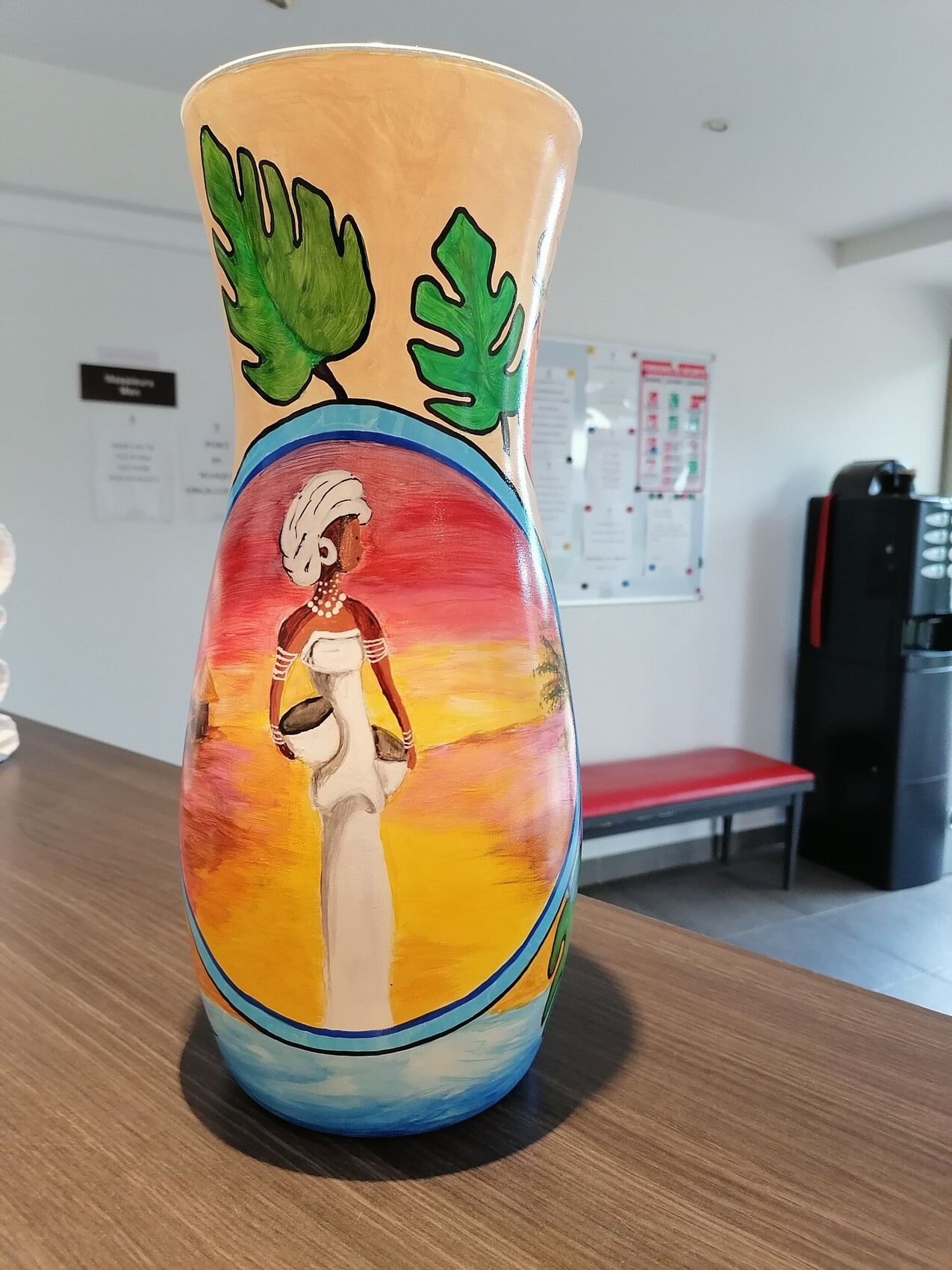 Peinture Vase face 2