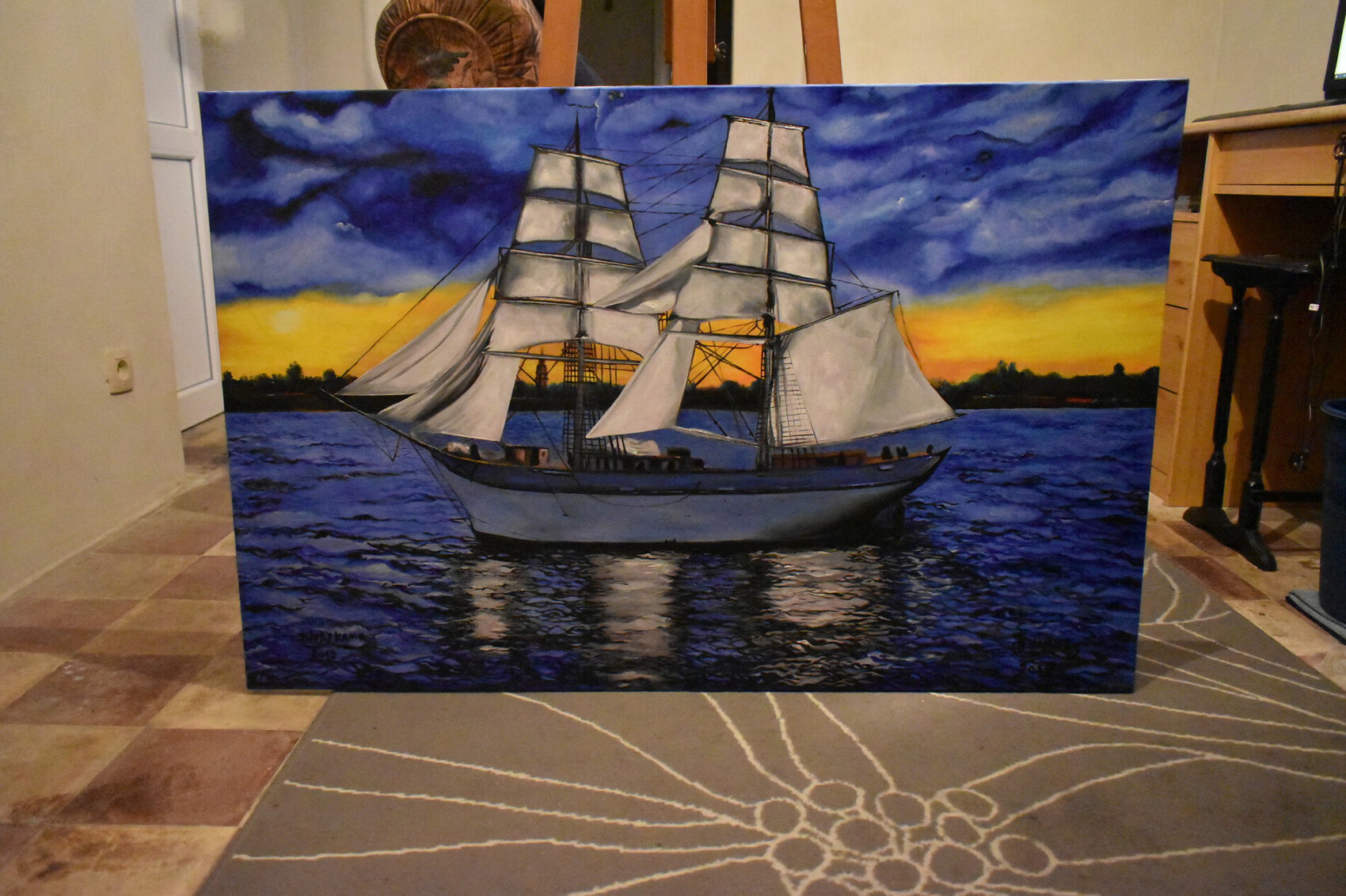 Peinture ship painting