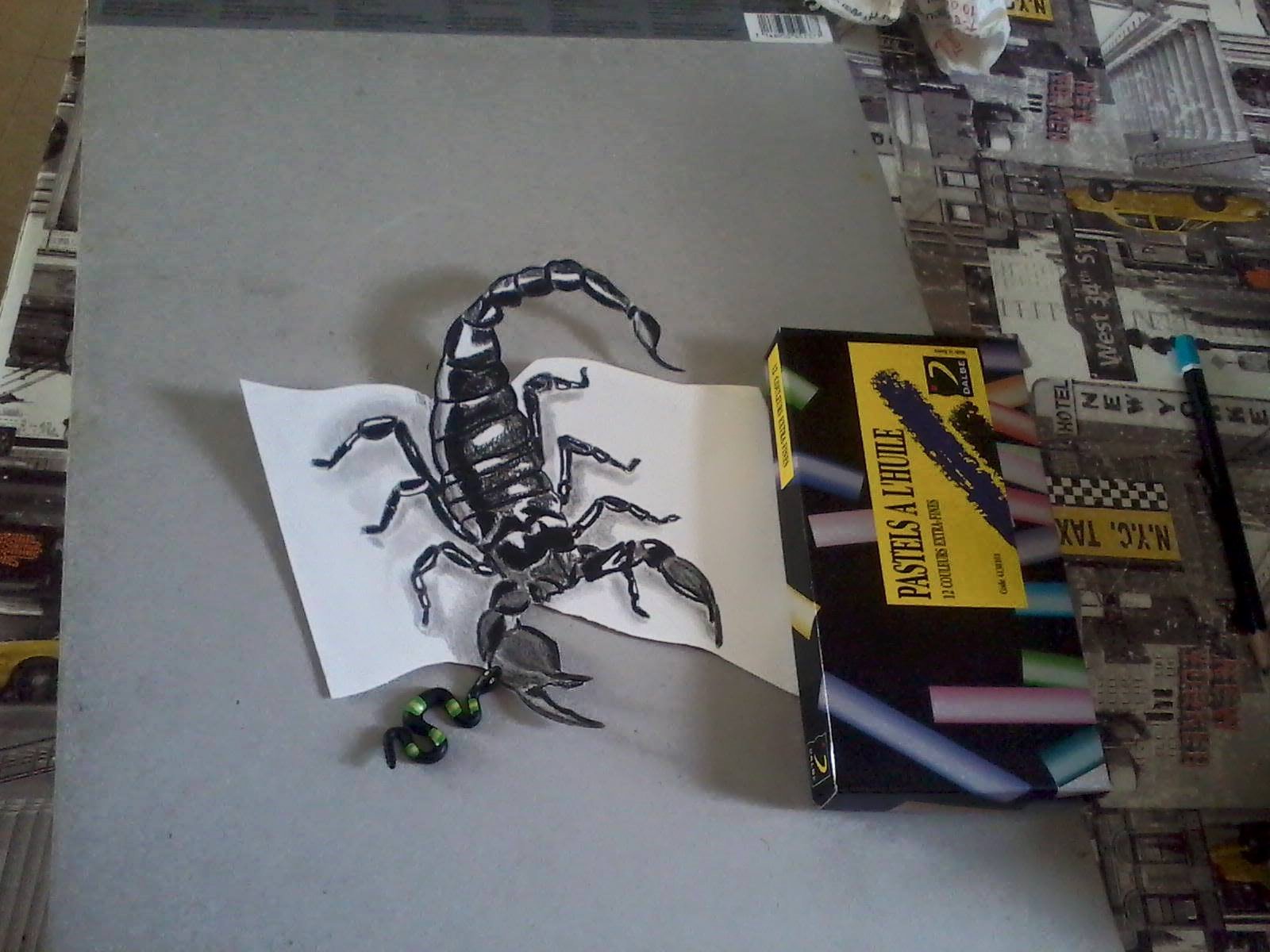 Dessin Qui s'y frotte,s'y pique