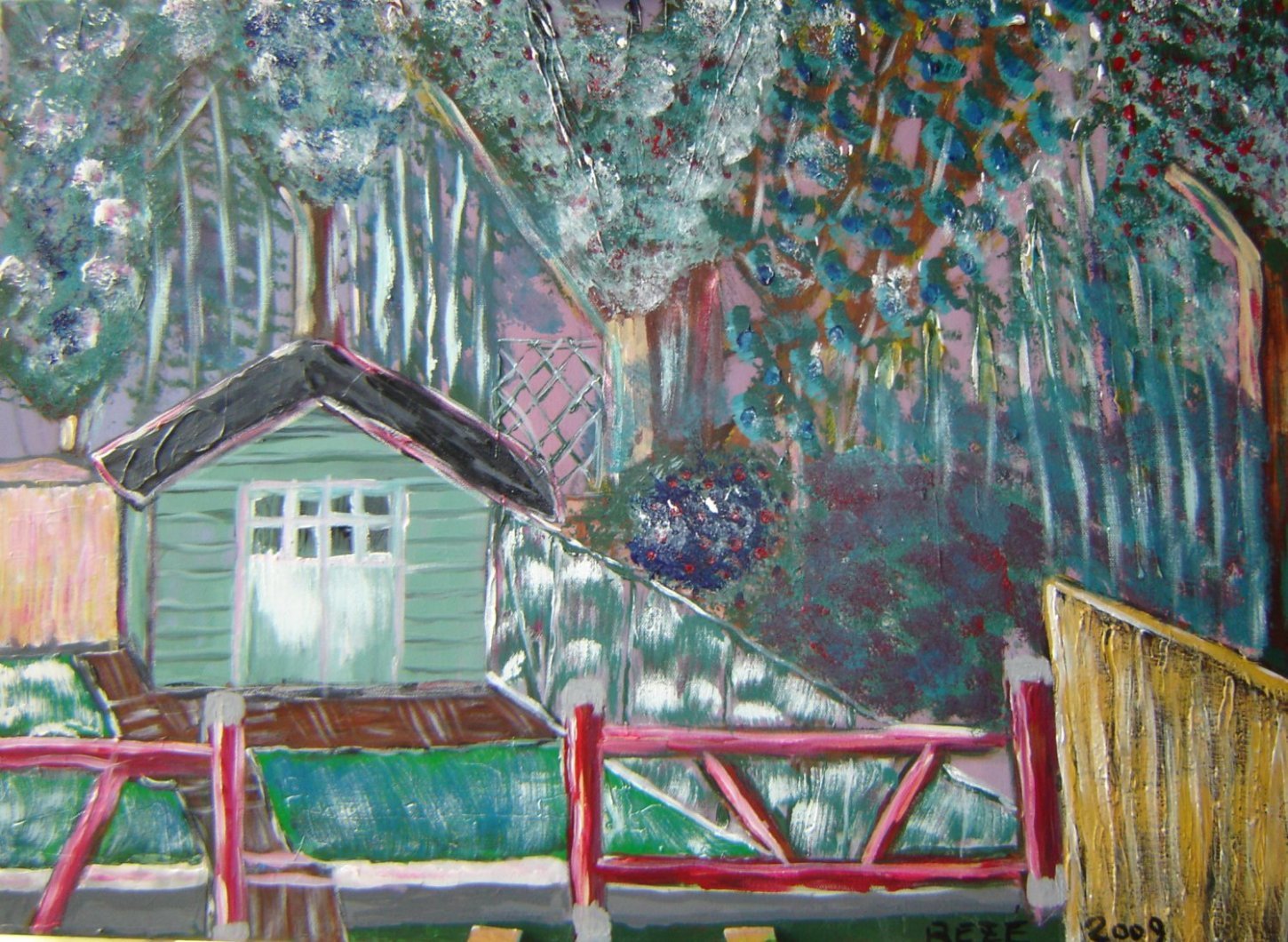 La Cabane Au Fond Du Jardin