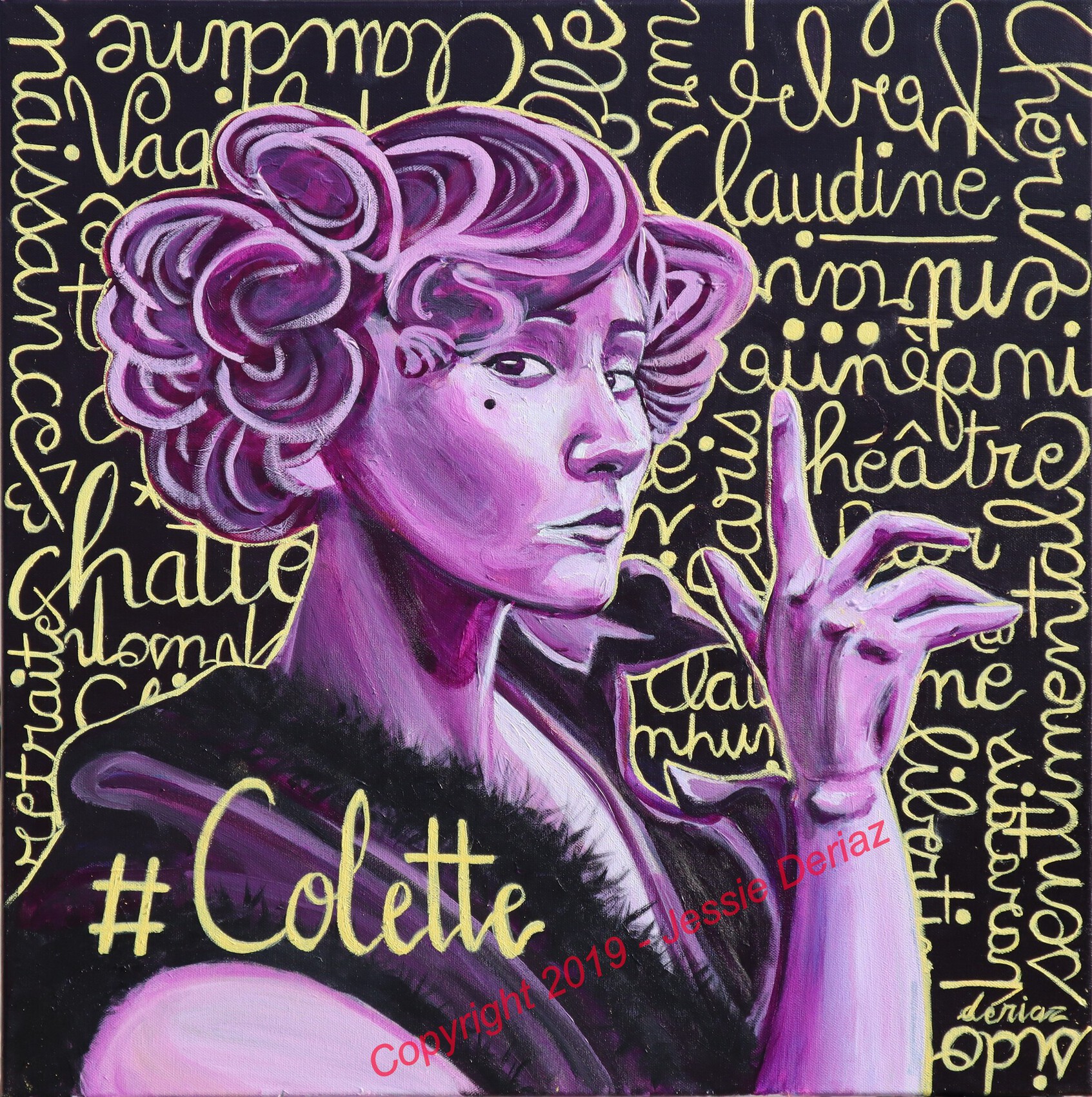 Peinture Colette