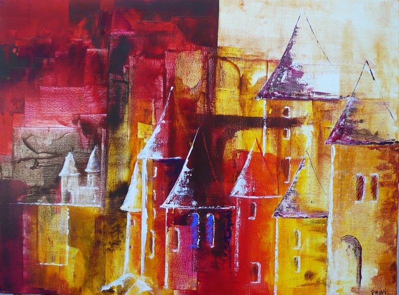 Peinture LA BELLE AU BOIS DORMANT