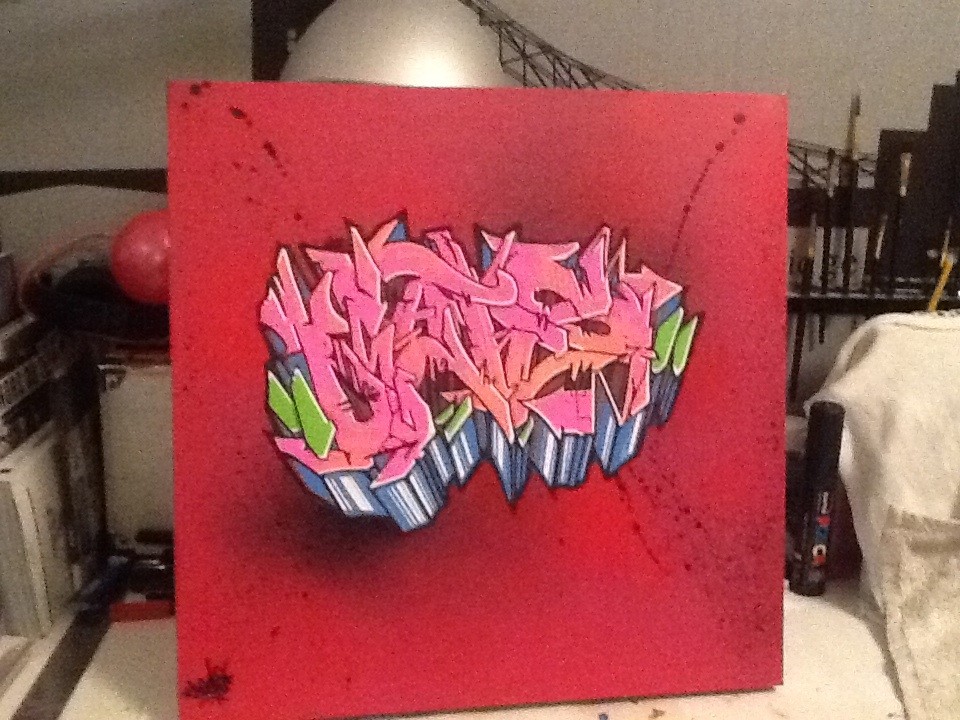 Peinture Birthday spray