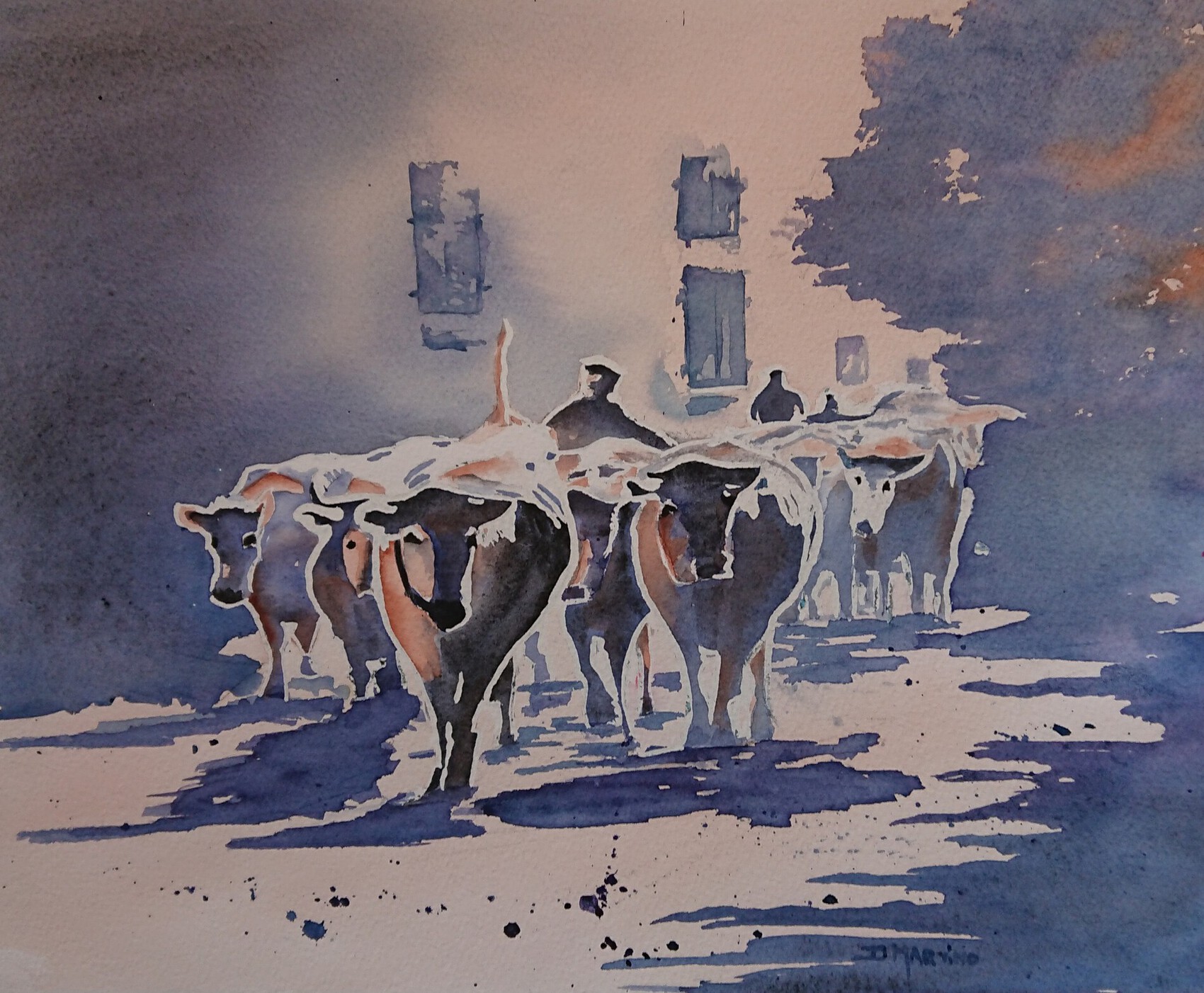 Peinture Retour Au Bercail