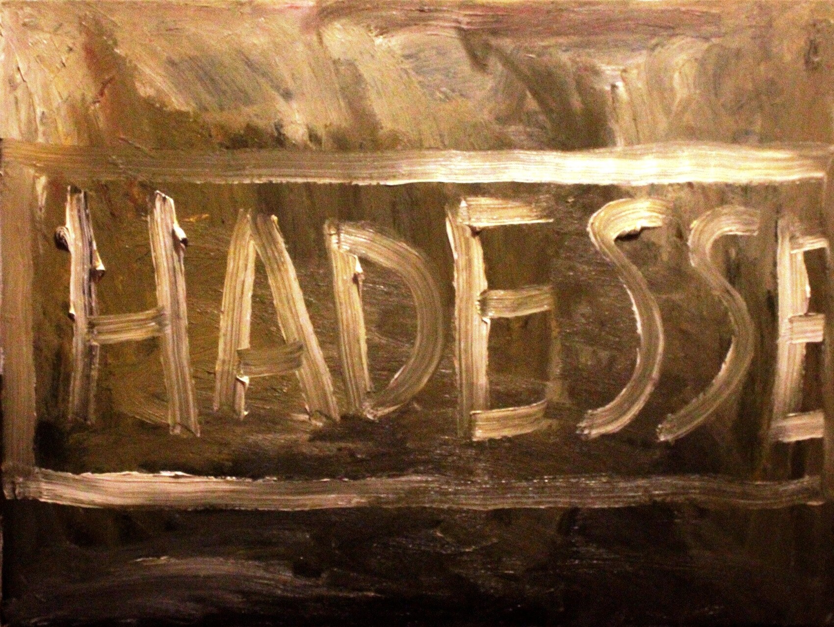 Peinture Le malheur des hommes