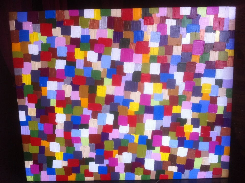 Peinture Patchwork