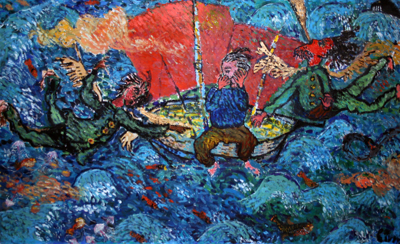 Peinture La tourmente de Jonas