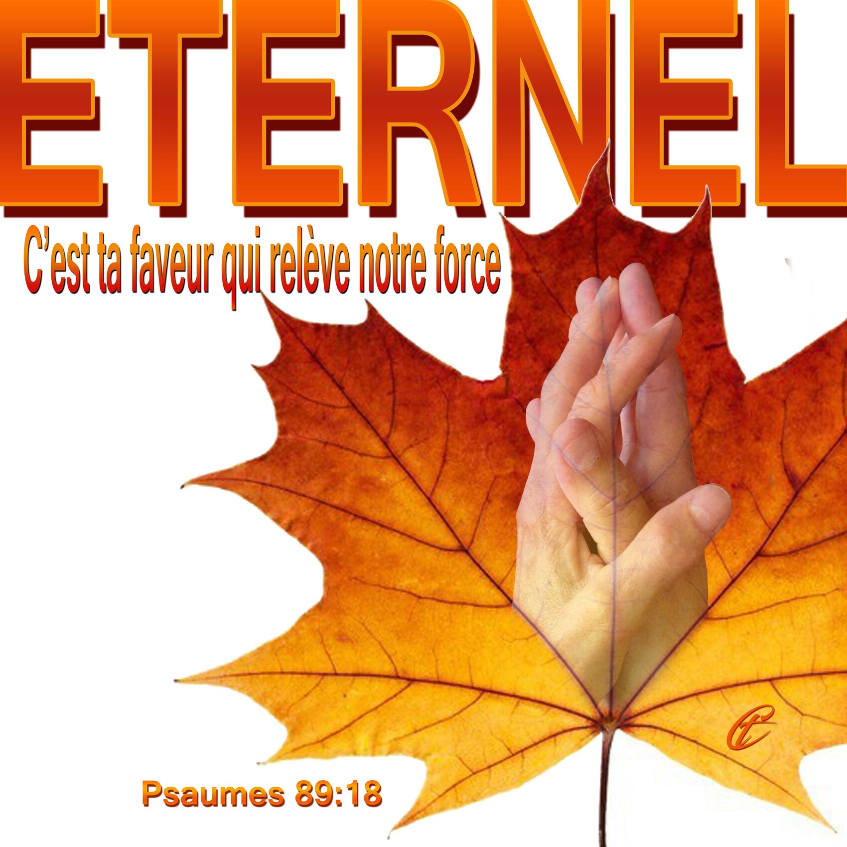 Autre Prions que nous tombions entre les mains de l'Éternel, et non