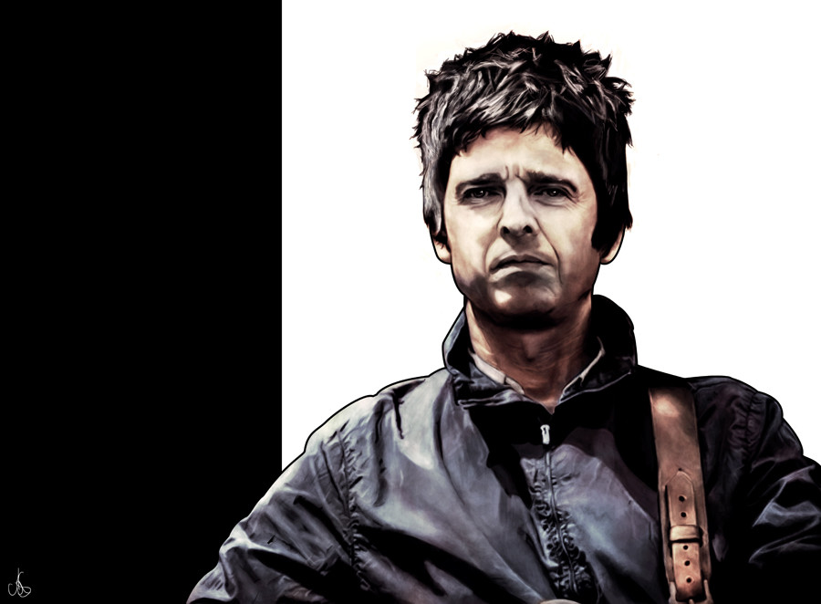 Peinture Noel Gallagher