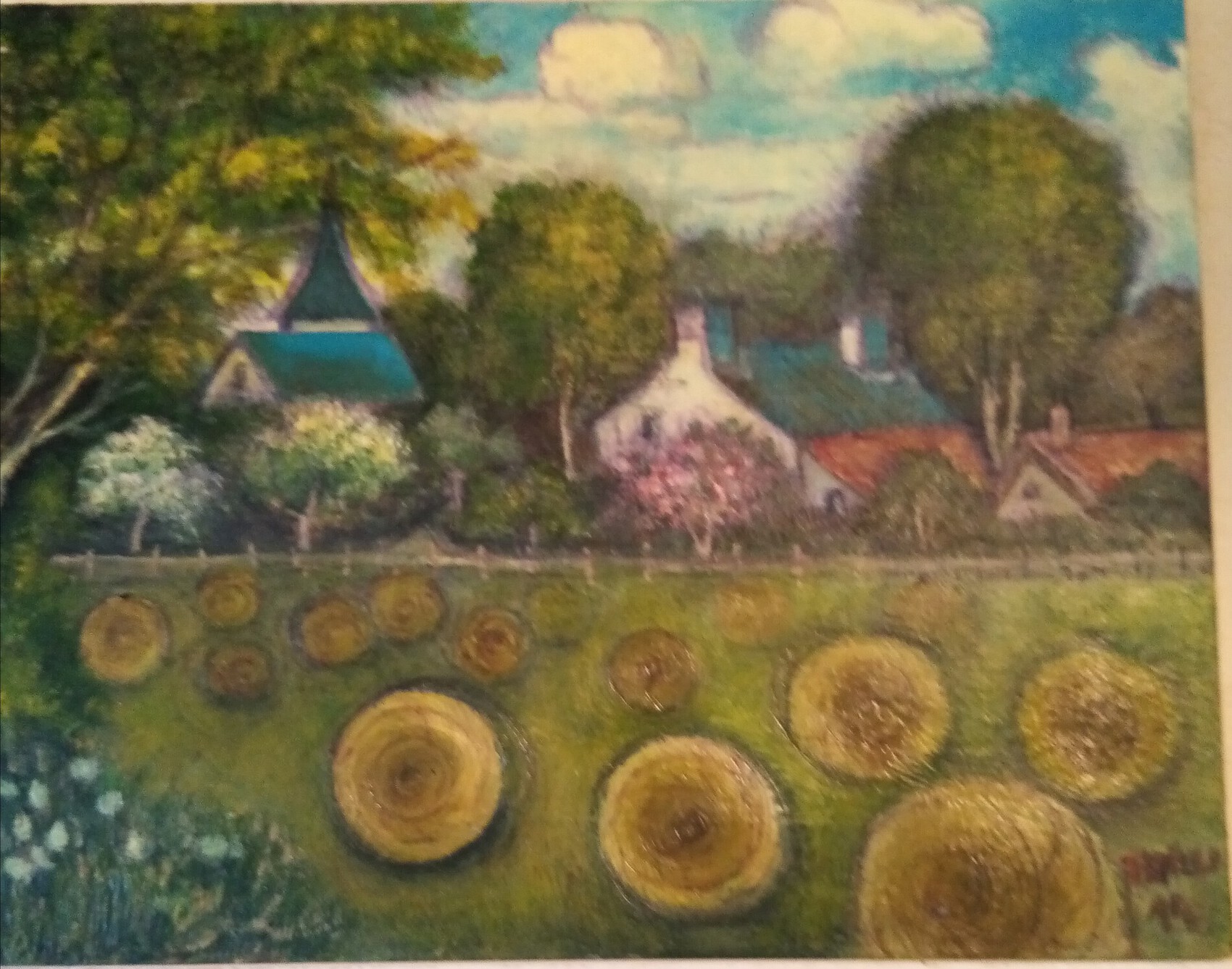 Peinture Wargnies le Grand