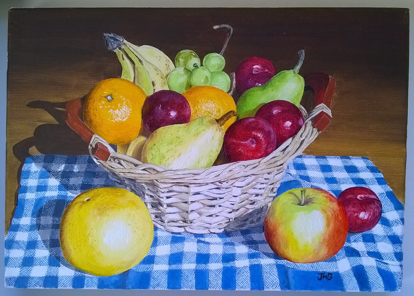Peinture Corbeille de fruits