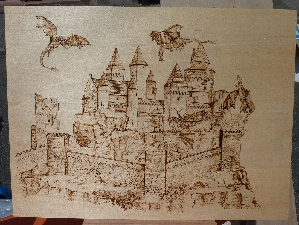 Château et dragons