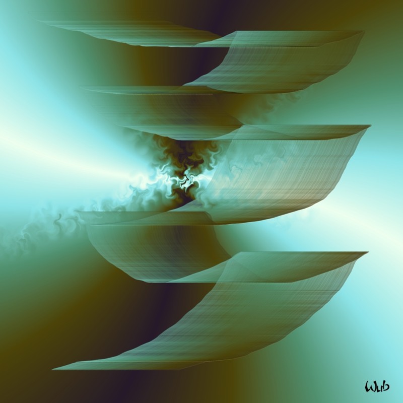 Peinture Escalier volant