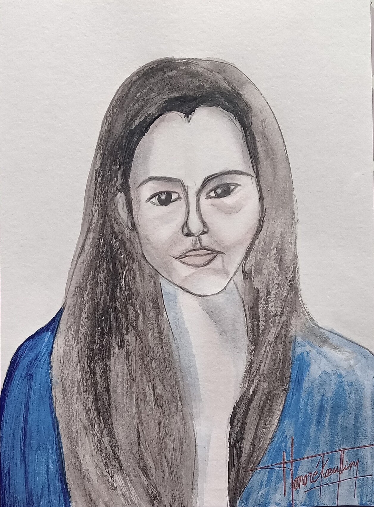 Peinture Monica Bellucci