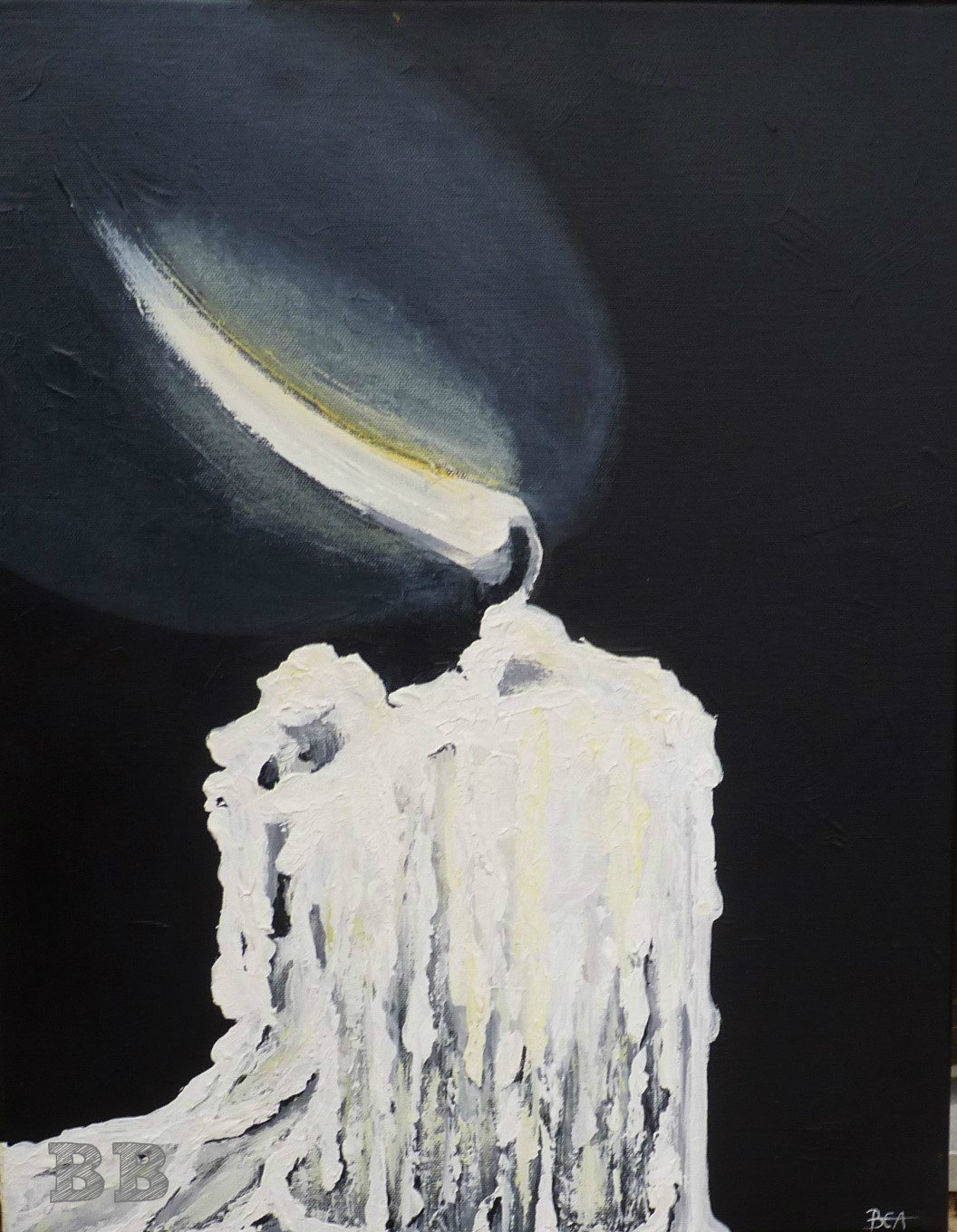 Peinture "Ombre et lumière"