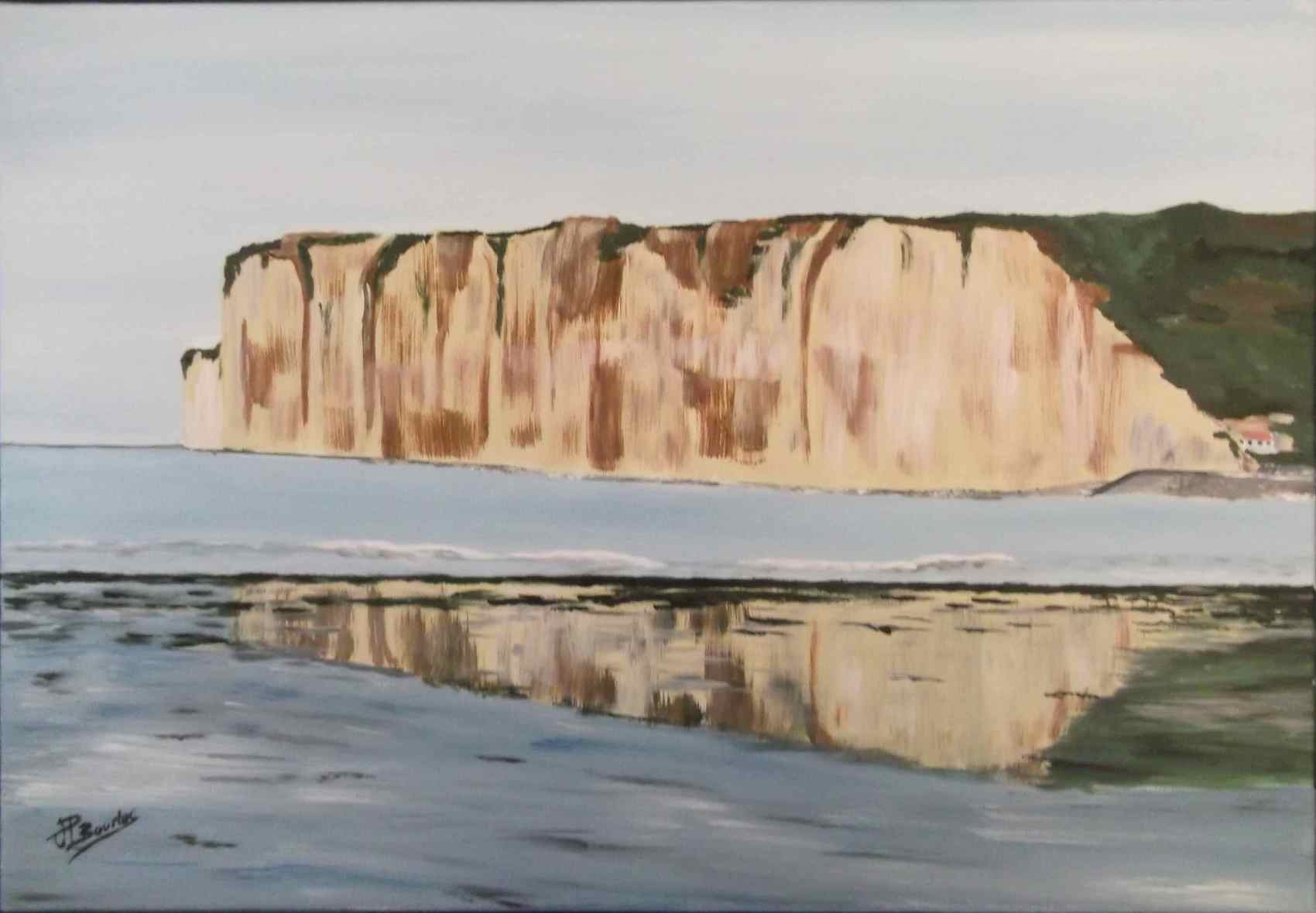 Peinture Falaise près de Dieppe