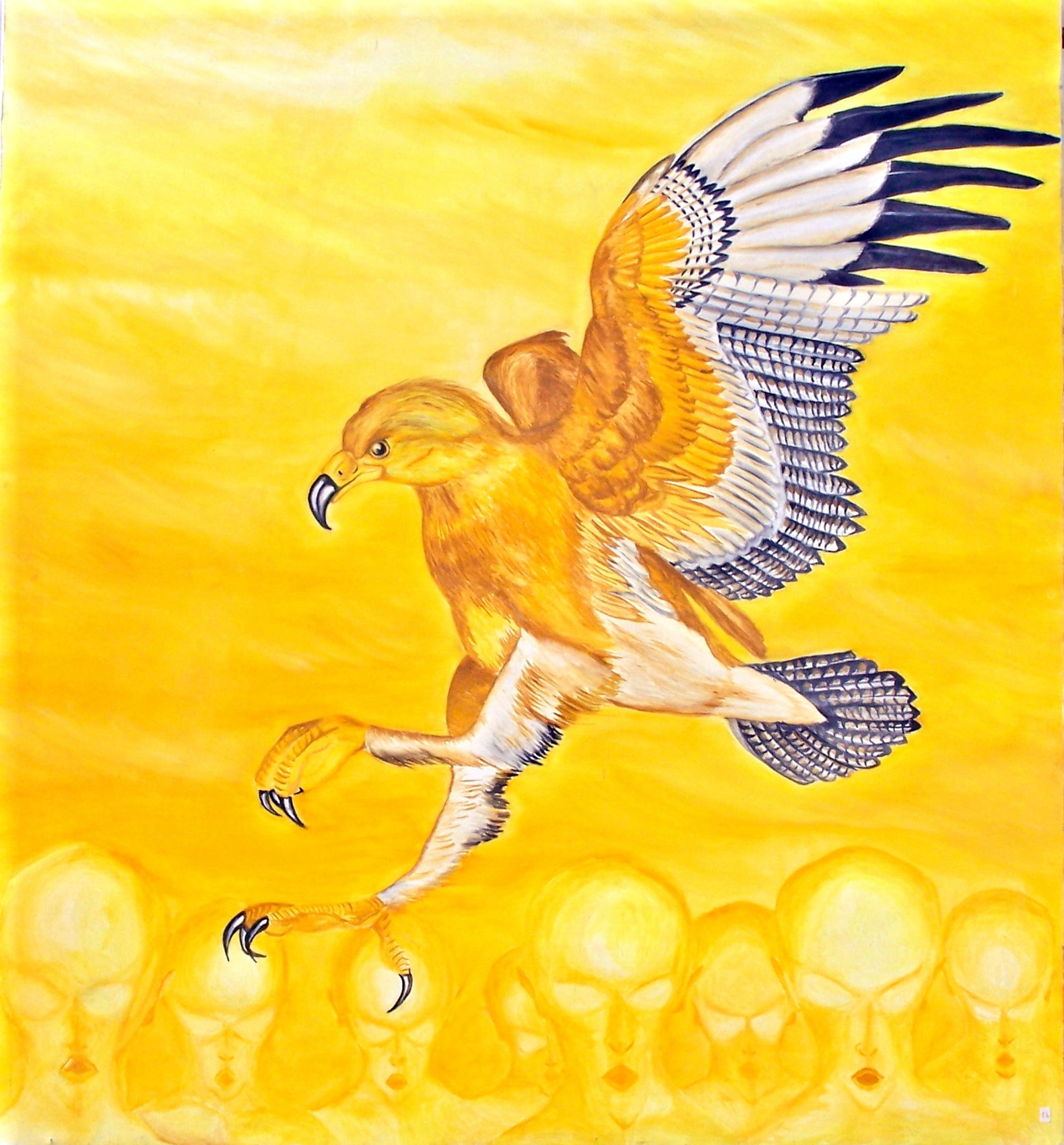 Peinture prise de pouvoir