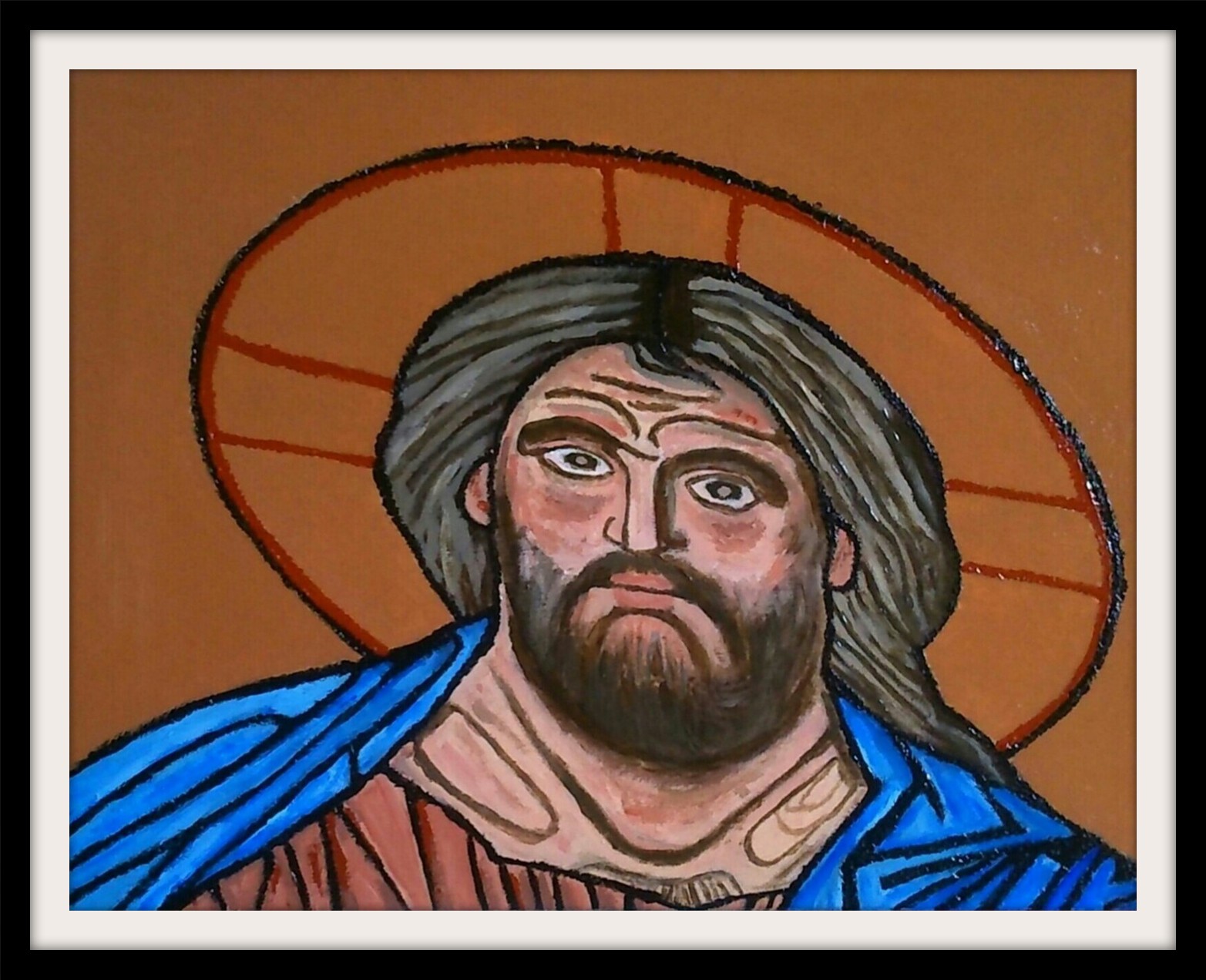 Peinture Christ en gloire