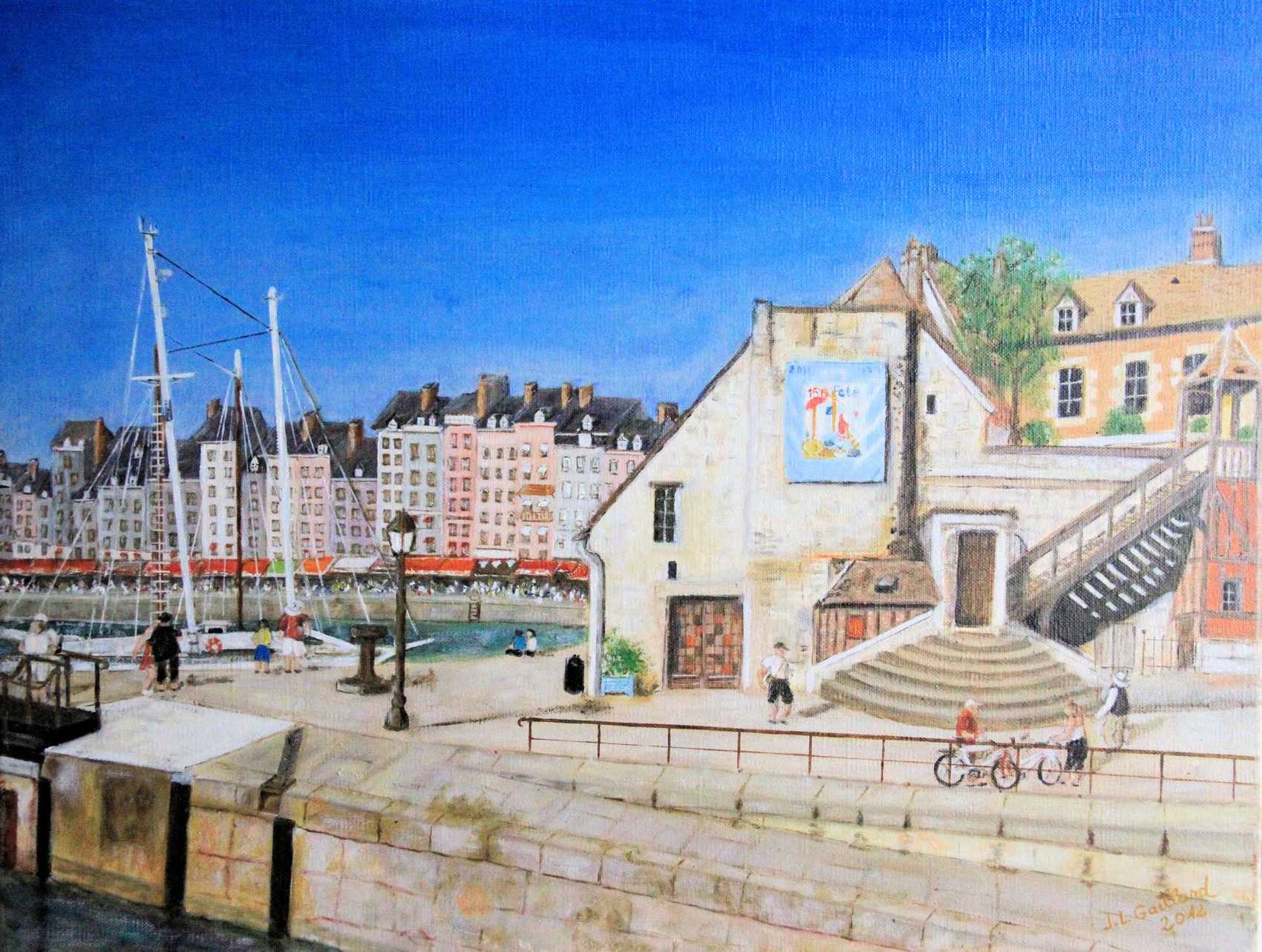 Peinture Honfleur