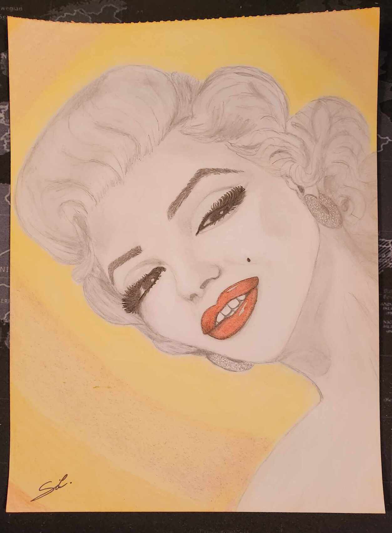 2eme portrait - Marilyn Monroe