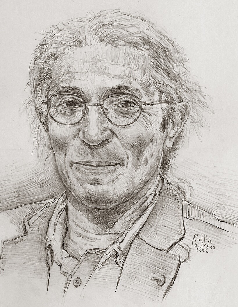 Portrait de l'écrivain Boualem Sansal