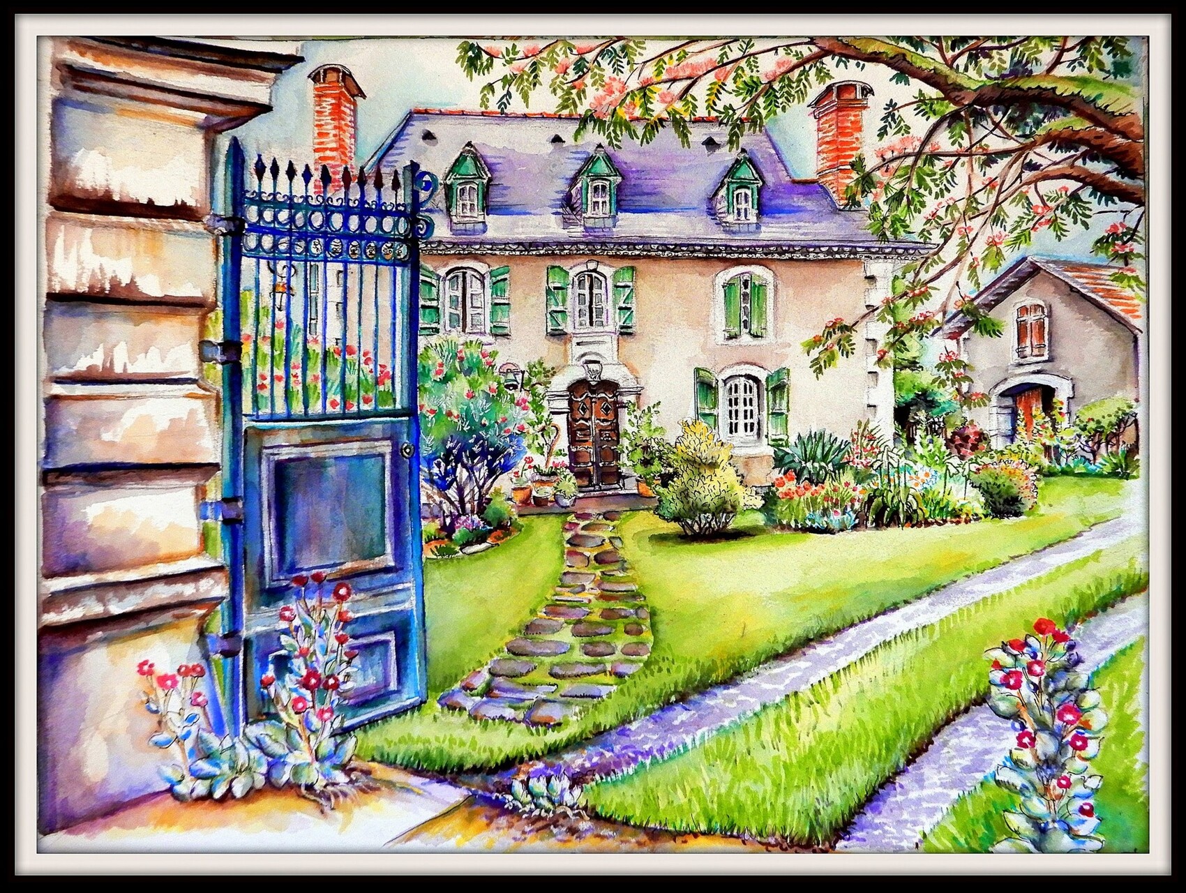 Peinture La Maison Belardy
