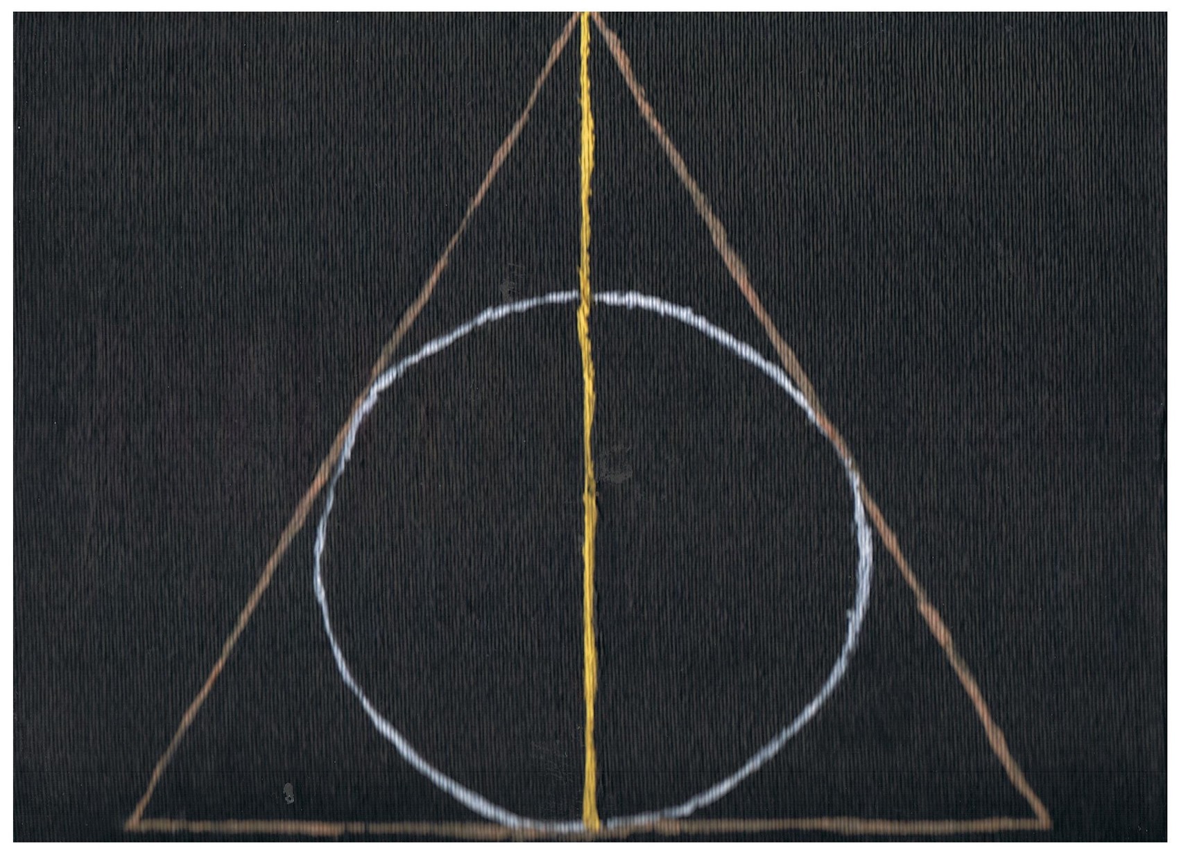 Peinture Les reliques de la mort