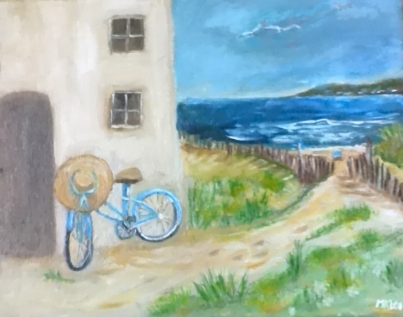 bicyclette peintures