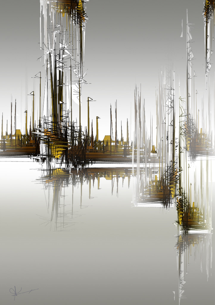 Peinture Premières lumières...