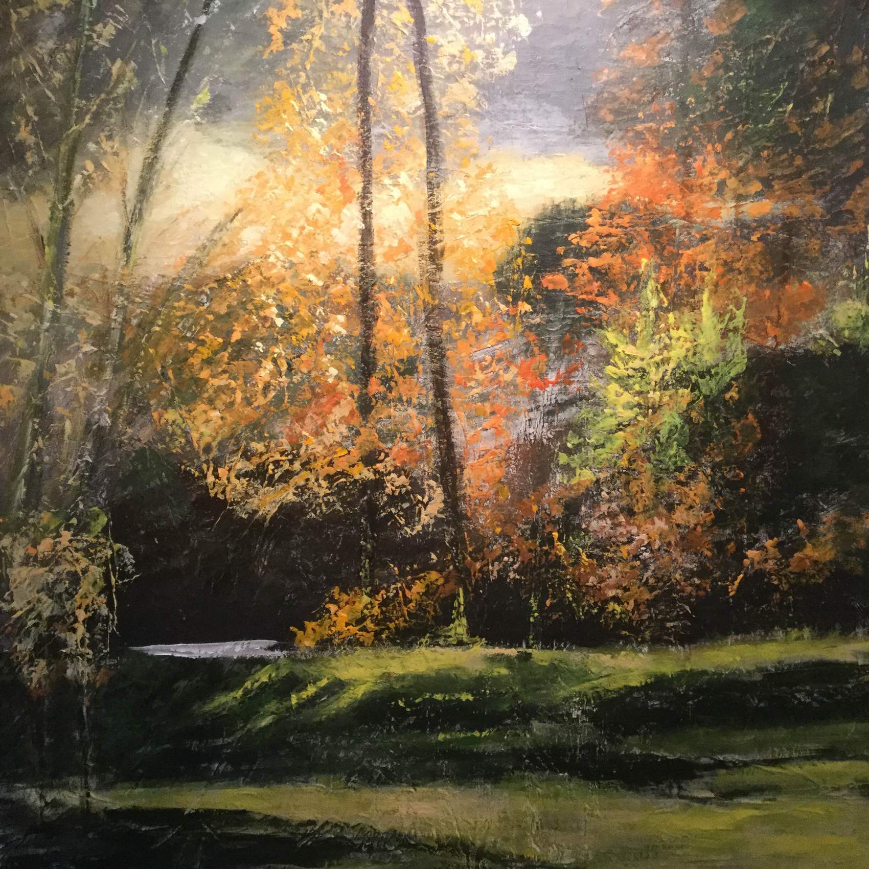 Peinture Petite rivière