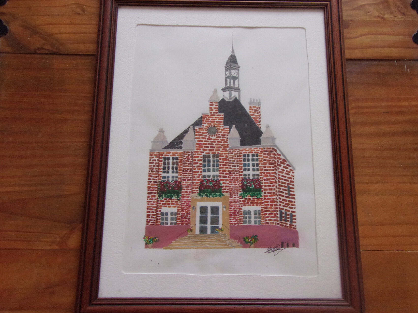 Peinture mairie de Roisel